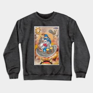 Captain and Squirrelly Crewneck Sweatshirt